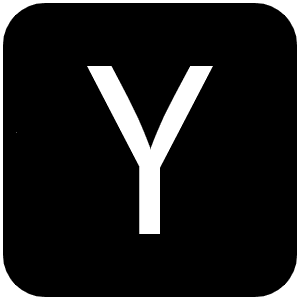 Square Hacker News Icon from Font Awesome Solid Set