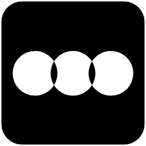 Square Letterboxd Icon from Font Awesome Solid Set