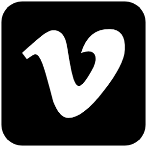 Square Vimeo Icon from Font Awesome Solid Set