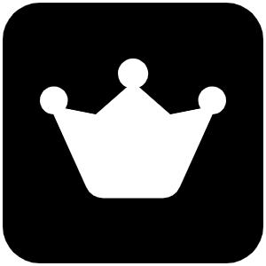 Square Web Awesome Icon from Font Awesome Solid Set