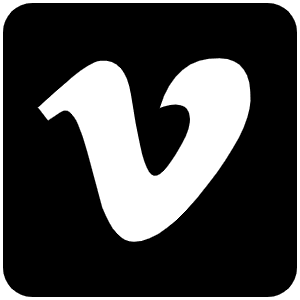 Vimeo Icon from Font Awesome Solid Set