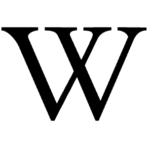 Wikipedia W Icon from Font Awesome Solid Set