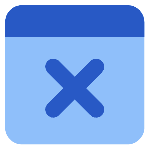 Browser Delete Icon from Core Flat Set