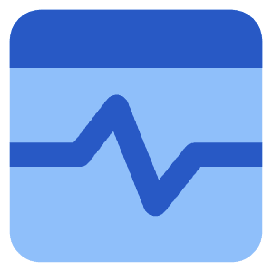 Browser Graph Icon from Core Flat Set