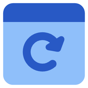 Browser Refresh Icon from Core Flat Set