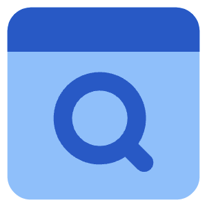 Browser Search Icon from Core Flat Set