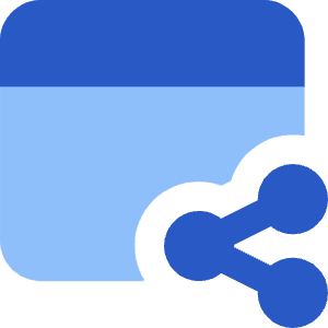 Browser Share Icon from Core Flat Set