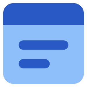 Web Browser Content Wysiwyg Icon from Core Flat Set