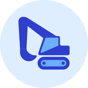 Excavator Icon from Kameleon Duo - Free Set