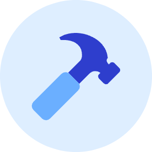 Hammer Icon from Kameleon Duo - Free Set