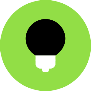 Light Bulb Icon from Kameleon Pop - Free Set