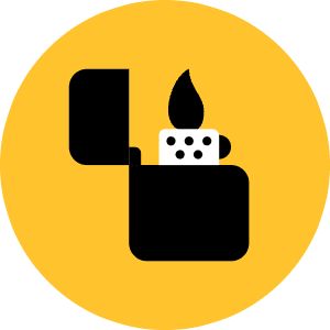 Lighter Icon from Kameleon Pop - Free Set