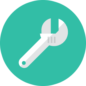Wrench 2 Icon from Kameleon Colors - Free Set