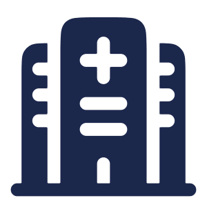 Hospital Icon from Solar Bold Set