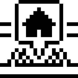 Building Real Eastate Location Icon from Pixel - Free Set