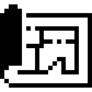 Building Real Eastate Project Blueprint Icon from Pixel - Free Set