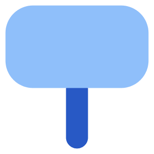 Signage 2 Icon from Core Flat Set
