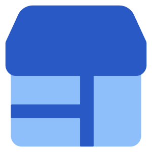 Store 2 Icon from Core Flat Set