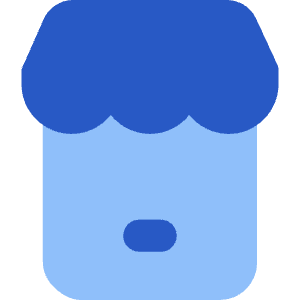 Store Phone Icon from Core Flat Set