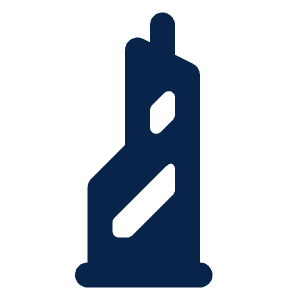 Bank Of China Tower Fill Icon from Mingcute Fill Set