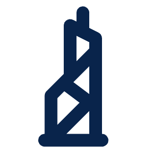 Bank Of China Tower Line Icon from Mingcute Line Set