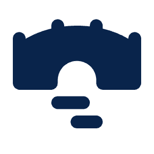 Bridge 2 Fill Icon from Mingcute Fill Set