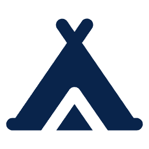 Campground Fill Icon from Mingcute Fill Set