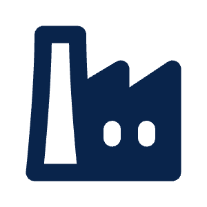 Factory 2 Fill Icon from Mingcute Fill Set