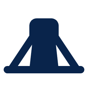 Maya Pyramids Fill Icon from Mingcute Fill Set