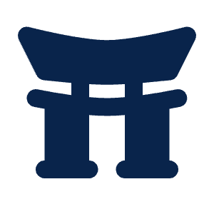 Miyajima Torii Fill Icon from Mingcute Fill Set