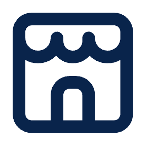 Store 2 Line Icon from Mingcute Line Set