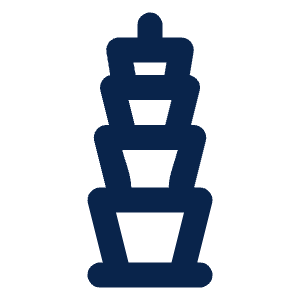 Taipei101 Line Icon from Mingcute Line Set