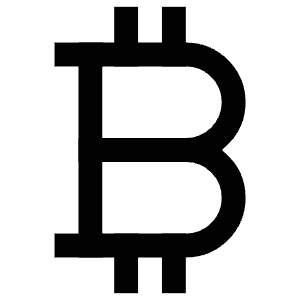 Bitcoin Icon from Atlas Line Set