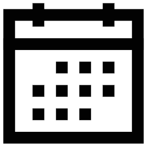 Calendar Schedule Icon from Atlas Line Set