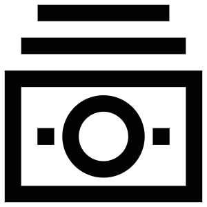 Cash Bills Icon from Atlas Line Set