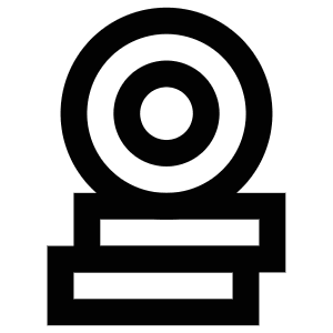 Coin Stack Icon from Atlas Line Set