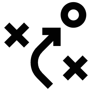 Game Plan Icon from Atlas Line Set