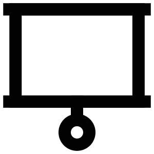 Hanging Presentation Icon from Atlas Line Set
