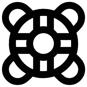 Life Ring Icon from Atlas Line Set