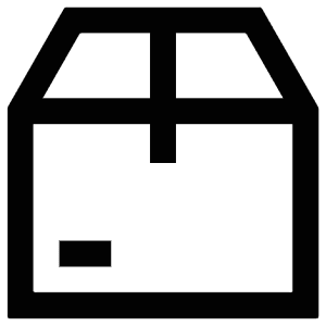 Shipping Package Icon from Atlas Line Set