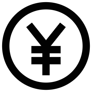 Yen Sign Circle Icon from Atlas Line Set
