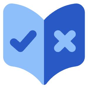 Book Flip Previous Page Arrow Icon from Core Flat Set