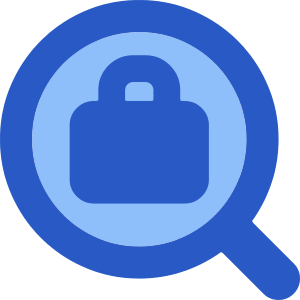 Search Dollar Icon from Core Flat Set