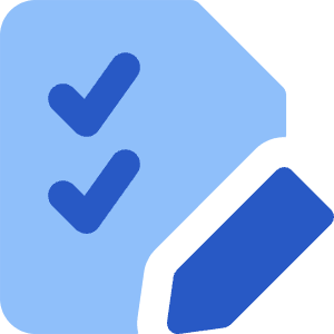 Task List Edit Icon from Core Flat Set