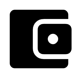 Account Balance Wallet Fill Icon from Rounded Fill - Material Symbols Set