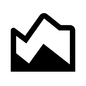 Area Chart Icon from Rounded Line - Material Symbols Set