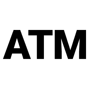 Atm Icon from Outlined Line - Material Pro Free Set