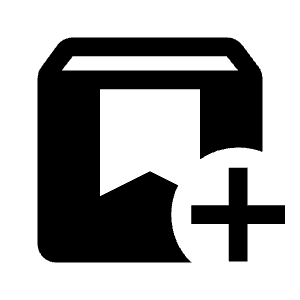 Box Add Fill Icon from Outlined Fill - Material Symbols Set