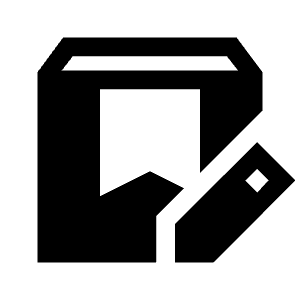 Box Edit Fill Icon from Sharp Fill - Material Symbols Set