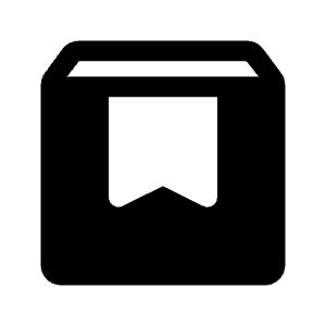 Box Fill Icon from Rounded Fill - Material Symbols Set